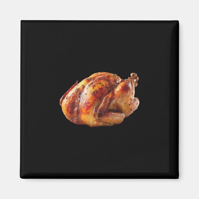 Turkey Thanksgiving Funny Food Costume Halloween G Magnet (Front)