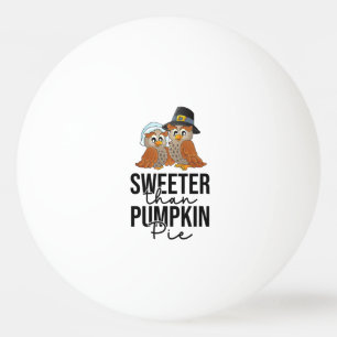 Turkey Thanksgiving Funny Ping Pong Ball