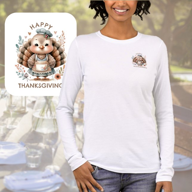 Turkey Thanksgiving Holiday T-Shirt Tri-Blend Shirt (Creator Uploaded)