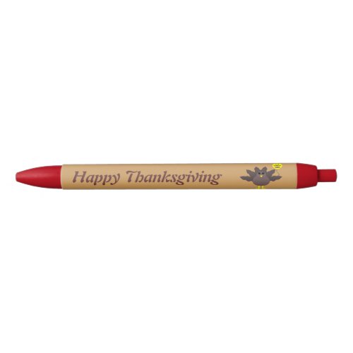 Turkey Time Thanksgiving Custom Pen