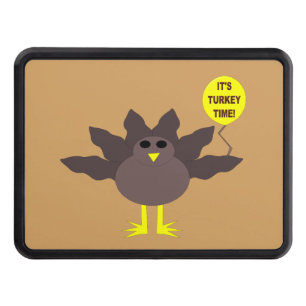 Turkey Time Thanksgiving Hitch Cover