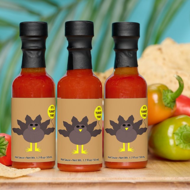 Turkey Time Thanksgiving Hot Sauces (Multi)