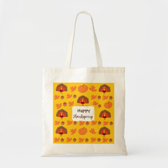 turkey tote bag (Front)