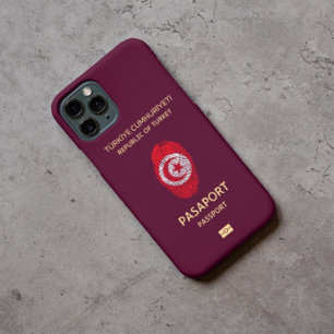 Turkey Travel Passport Print Souvenir Case-Mate iPhone 14 Case
