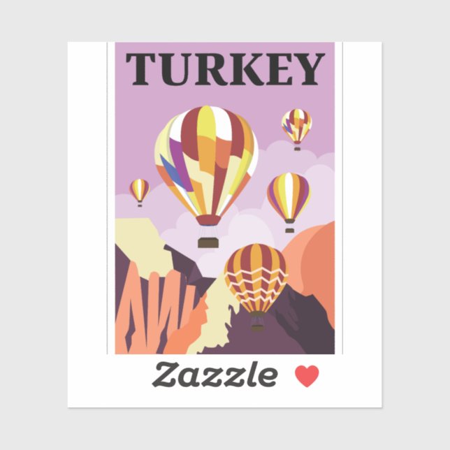 turkey travel sticker (Sheet)