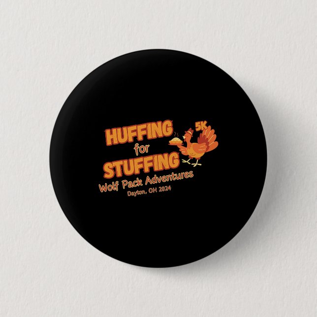 Turkey Trot  Button (Front)