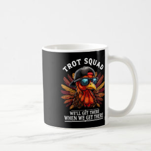 Turkey Trot Gear Thanksgiving Funny Running Costum Coffee Mug