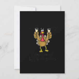 Turkey Trot I Thought You Said Let's Do Shots Than Invitation