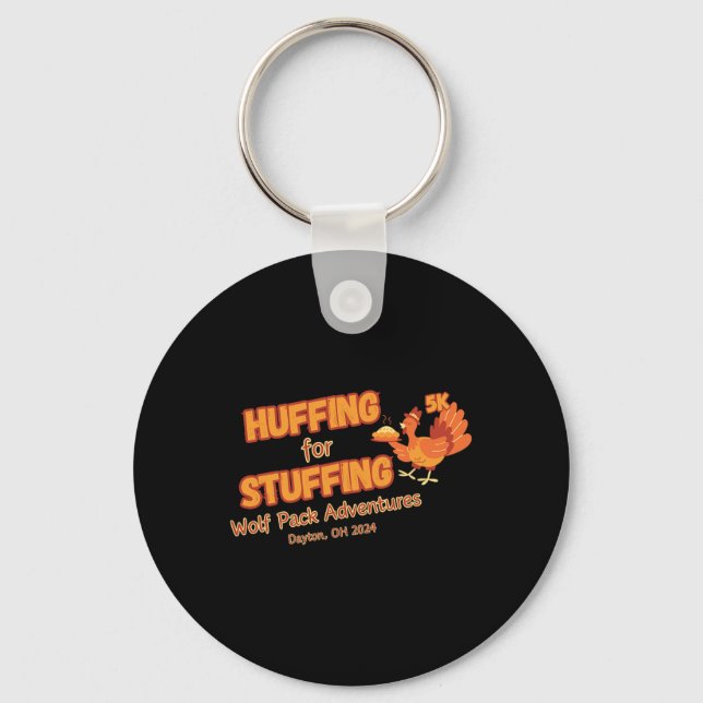 Turkey Trot  Keychain (Front)