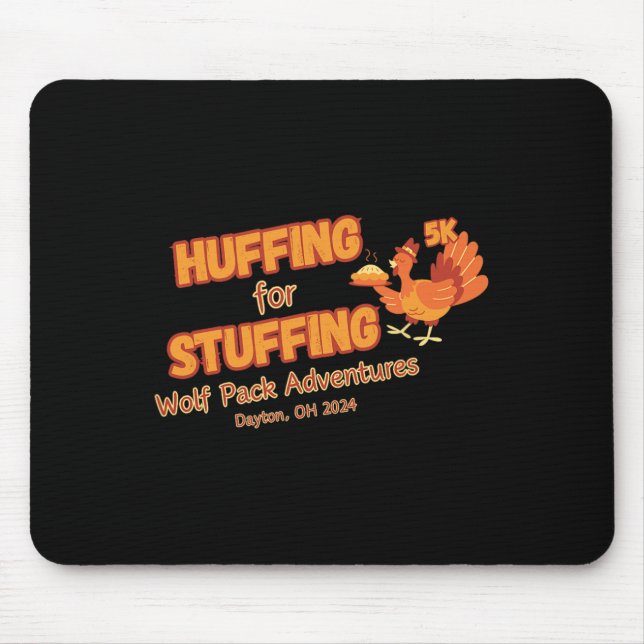 Turkey Trot  Mouse Pad (Front)