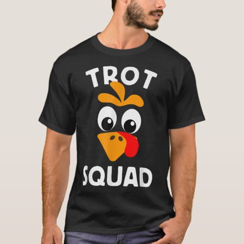 Turkey Trot Squad Running Apparel T_Shirt
