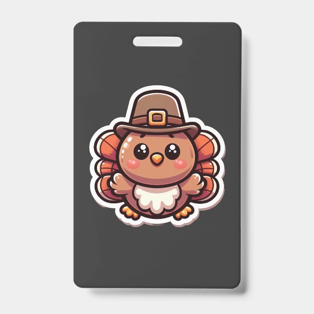 Turkey Trottin' Cutie Badge (Front)