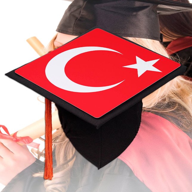Turkey & Turkish Flag - Students /University Hat (Creator Uploaded)