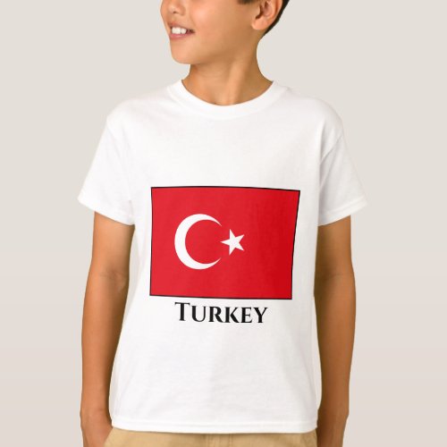 Turkey Turkish Flag T_Shirt