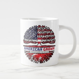 Turkey Turkish US American USA United States Tree Giant Coffee Mug