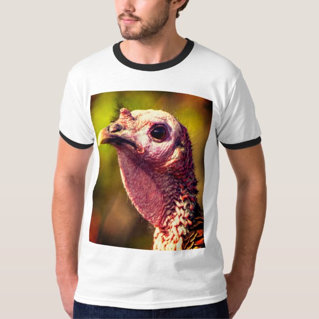 Turkey Up Close and Personal T-Shirt (Front)