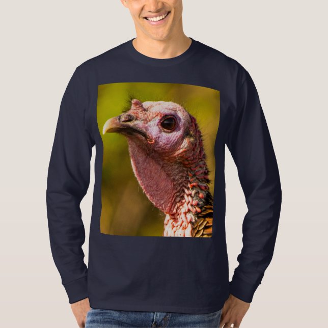 Turkey Up Close and Personal T-Shirt (Front)