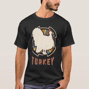 Turkey Vintage Classic Retro Animal Love T-Shirt