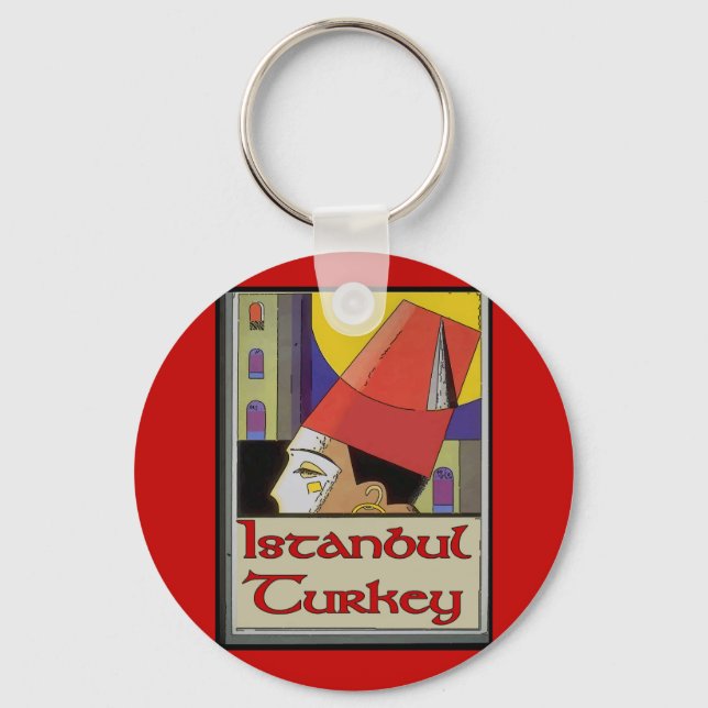 Turkey Vintage Keychain (Front)