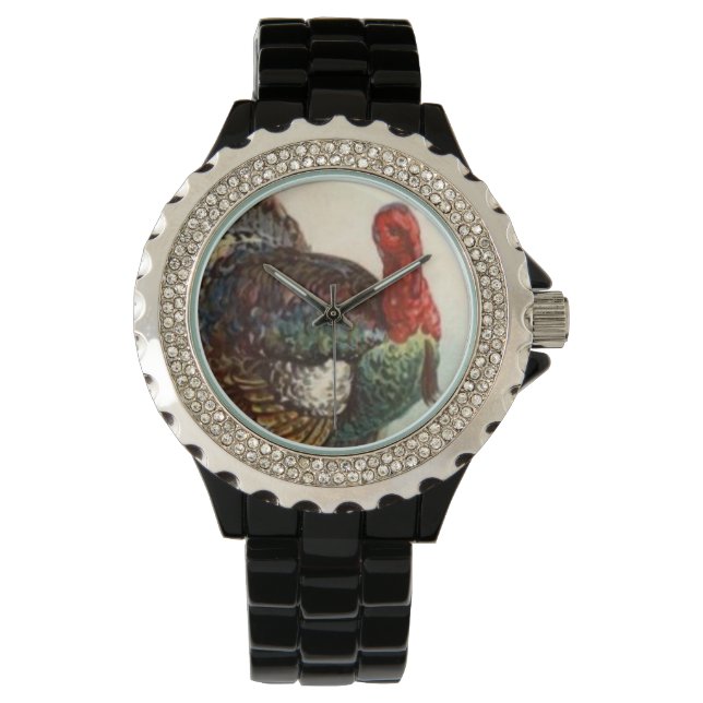 Turkey Vintage Thanksgiving Watch (Front)