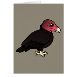 Birdorable Turkey Vulture Note Card