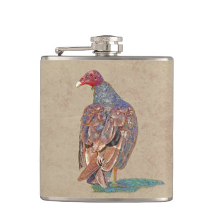 TURKEY VULTURE HIP FLASK