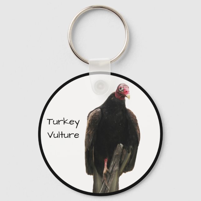 Turkey Vulture Keychain (Front)