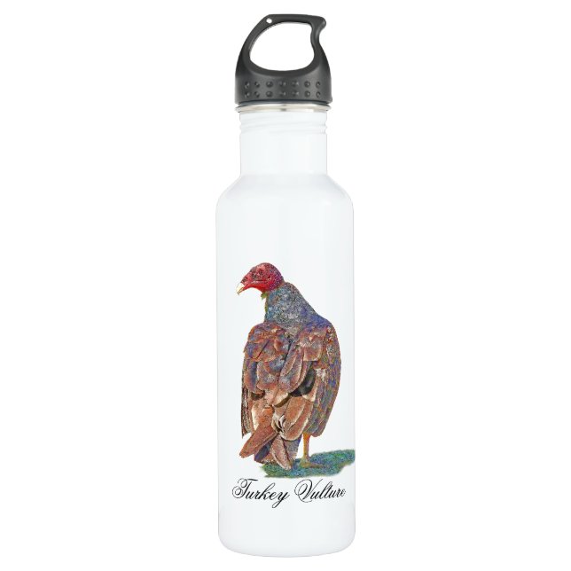TURKEY VULTURE WATER BOTTLE (Front)