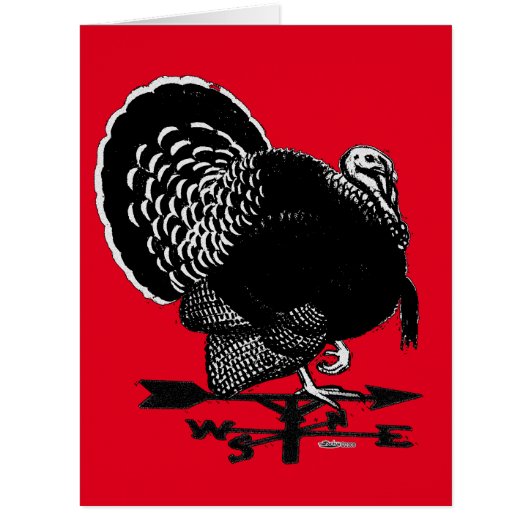 Turkey Weathervane Cards (Front)