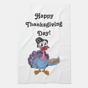Turkey With Pie Towel