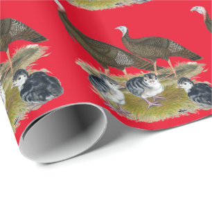 Turkeys Eastern Wild Family Wrapping Paper