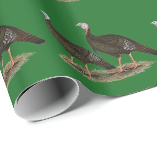 Turkeys Eastern Wild Pair Wrapping Paper
