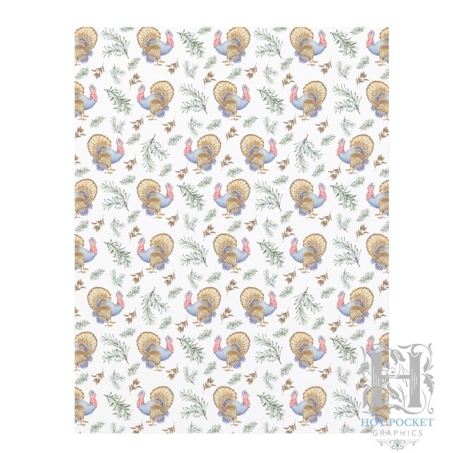 Turkeys Scrapbook Paper (Creator Uploaded)