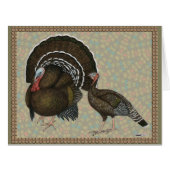 Turkeys Standard Bronze Portrait (Front Horizontal)