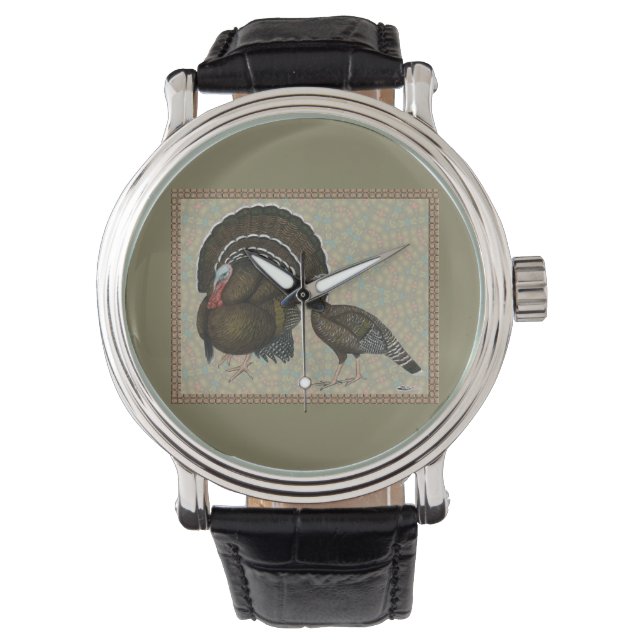 Turkeys Standard Bronze Portrait Watch (Front)