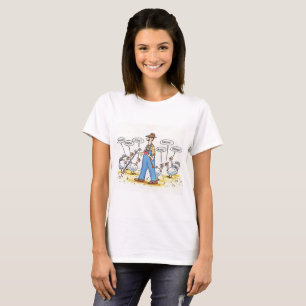 Turkeys Tricking The Farmer T-Shirt