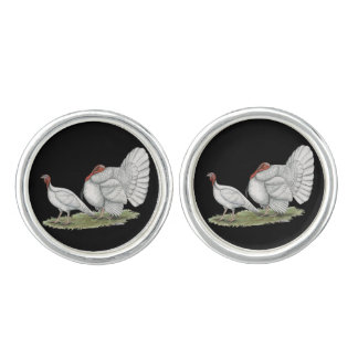 Turkeys White Holland Cufflinks