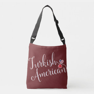 Turkish American Entwined Hearts Bag