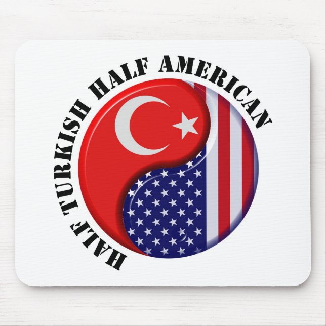Turkish-American Mousepad (Front)