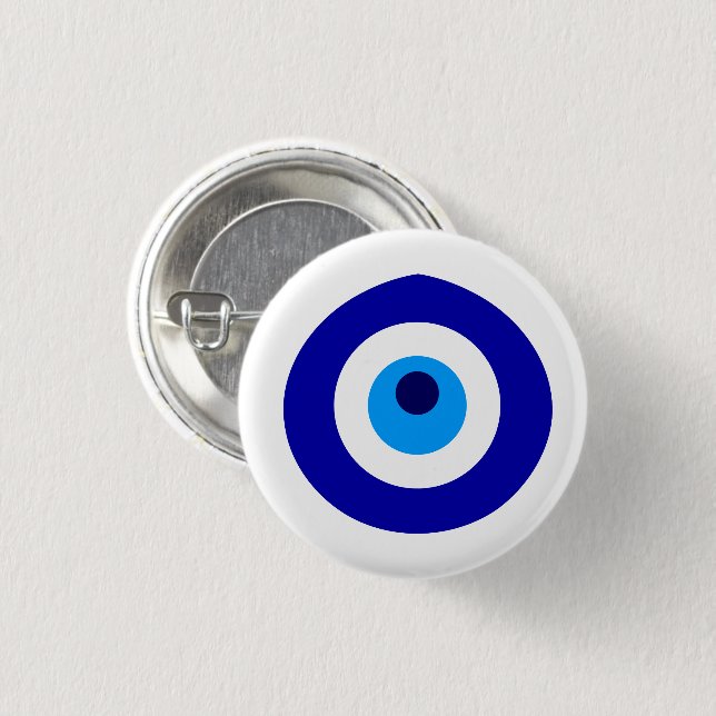 Turkish amulet called Nazar Button (Front & Back)