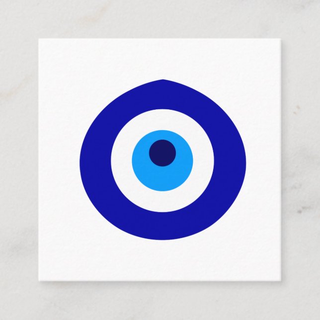 Turkish amulet called Nazar Referral Card (Front)