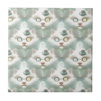 Turkish angora ceramic tile