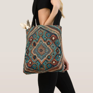 Turkish Beautiful Old Pattern Modern Collection Tote Bag
