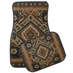 Turkish Beautiful Old Pattern Popular Collection Car Floor Mat