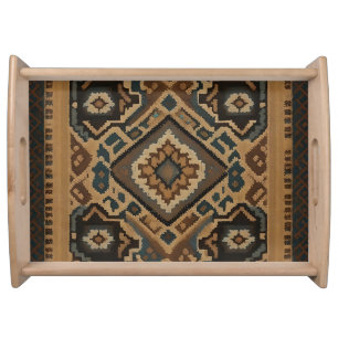 Turkish Beautiful Old Pattern Popular Collection Serving Tray
