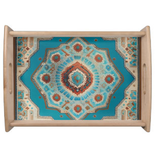 Turkish Beautiful Old Pattern Trendy Collection Serving Tray