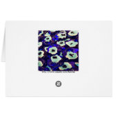 Turkish Boncuk Eye Shaped Amulet Bizarre Art (Back Horizontal)