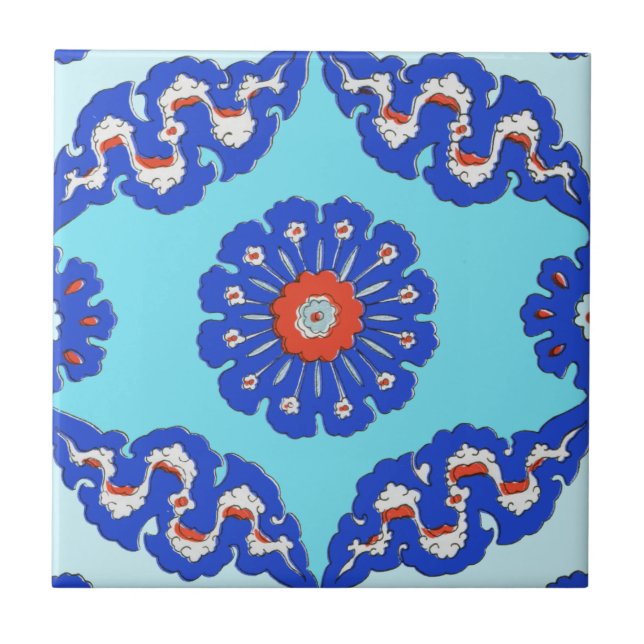 Turkish Border Ceramic Tile (Front)