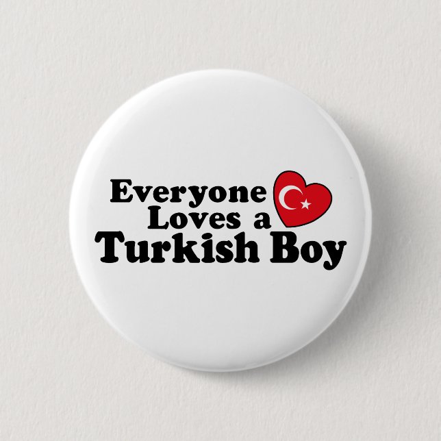 Turkish Boy Button (Front)