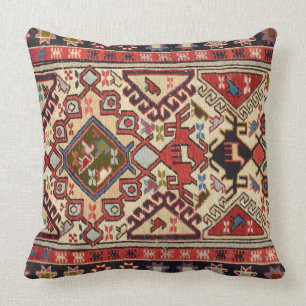 Turkish Carpet #1 Throw Pillow